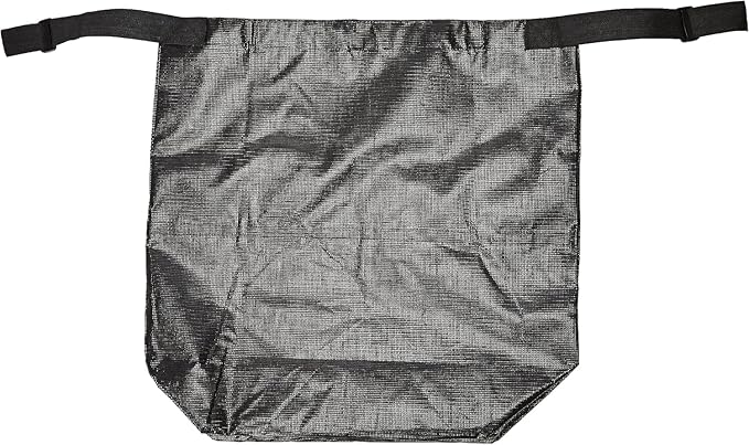 Club Clean Universal Cart Bag – Golf Cart Grocery Bag & Storage Carrier – Fits 2 & 4 Seat Golf Carts – Mesh Bag for EZGO, Yamaha, Club Car – Grocery, Beach, Chair & Supply Buggie Bag Attachment Black