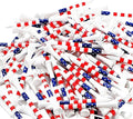 Dukars 3-1/4" Performance Golf Tees, Stars and Stripes, 100 Count