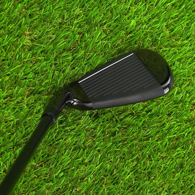 PGM Golf Clubs NSR III Irons Set (5, 6, 7, 8, 9, PW, S) with Graphite Shafts for Right-Handed Golfers – S/R Flex