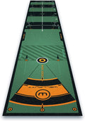 WELLPUTT - Golf Putting Training Mat - Classic Green 10ft