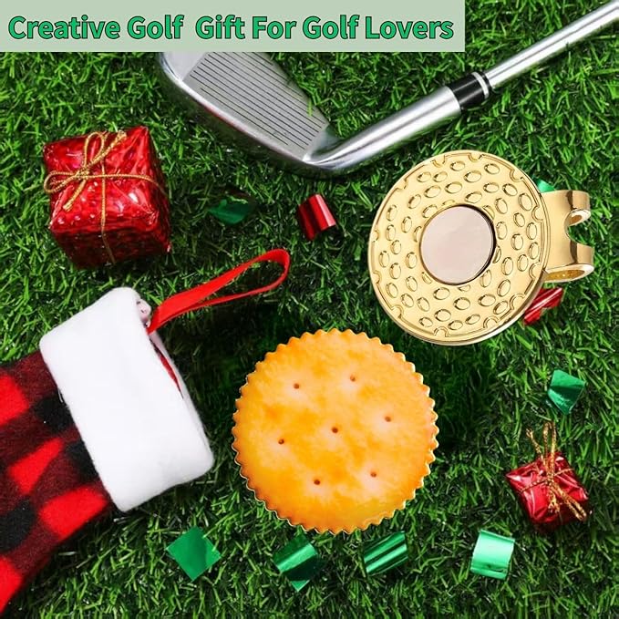 Artpreti Golf Ball Marker with a Standard Magnetic Hat Clip, Funny Golf Ball Marker Hat Clip for Men Women, Premium Golf Gifts for Men Women, Golf Accessories for Golf Lovers