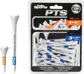 PrideSports PTS Plastic Golf Tees | Combo 50 Pack - 40 3-1/4” and 10 1-1/2” | #1 Plastic Tee on Tour | The Perfect Tee for Any Hole
