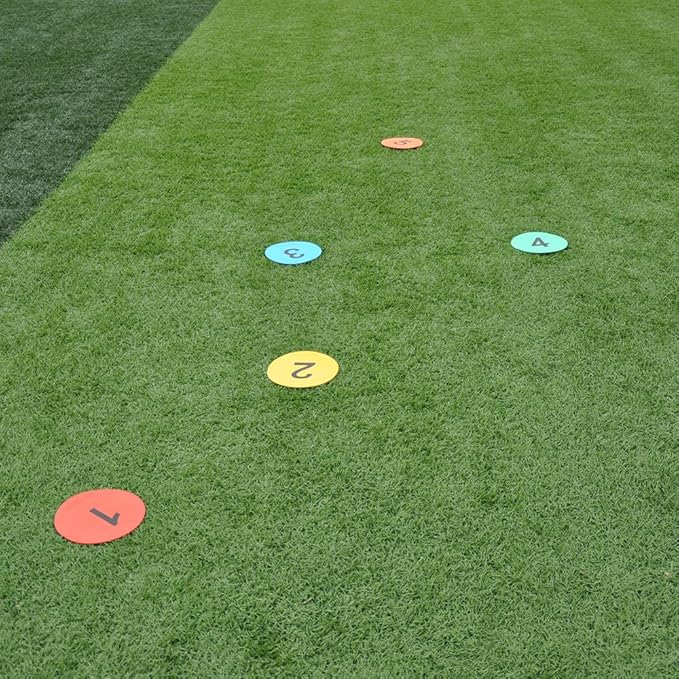 8inch Numbered Floor Spot Markers