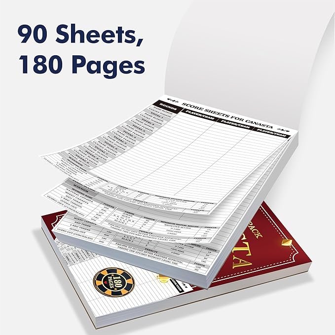 Vantasii 90 Sheets Score Pad