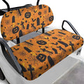 Golf Cart Seat Covers, Universal Fit & Nonskid Bottom Fits for Club Car 2 Person Seats Golf Carts