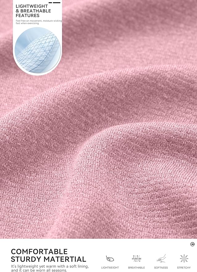 Obla Golf Quarter Zip Pullover for Men Mock Neck Sweatshirt Lightweight Sun Protection Men's Long Sleeve Golf Shirt