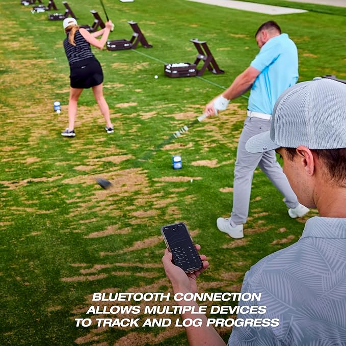 Golf Training Tool - Accurate Club Speed Measurement 20-200 MPH - Portable Doppler Radar for Distance & Consistency Training - US Made
