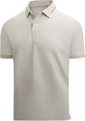 Alex Vando Mens Golf Shirt Moisture Wicking Performance & Polished Style Polo Shirts for Men