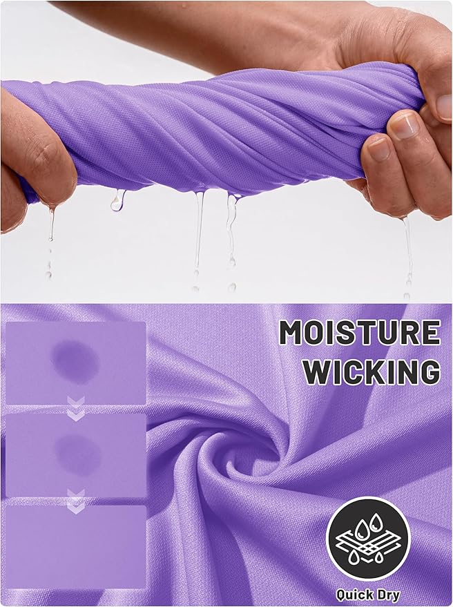 TACVASEN Mens Golf Shirt Dry Fit Mens Polo Shirts Short Sleeve Performance Golf Polos for Men with Collar Work Shirts