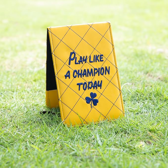 Golf Scorecard & Yardage Book Holder Cover Quality Leather Golf Scorecard Holder 4.5 × 7 inches Golf Accessories