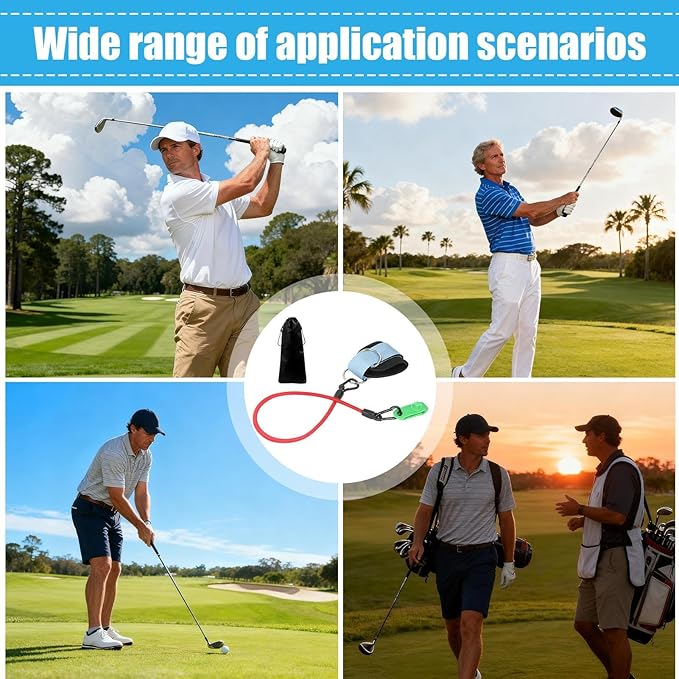 Golf Swing Training Aid, Ergonomic On-Course Postures Corrector Tool, Golf Warm-Up Training Rope Aid, for Women Men Adults Athletes Cyclists Golfers Wife Husband Son Daughter