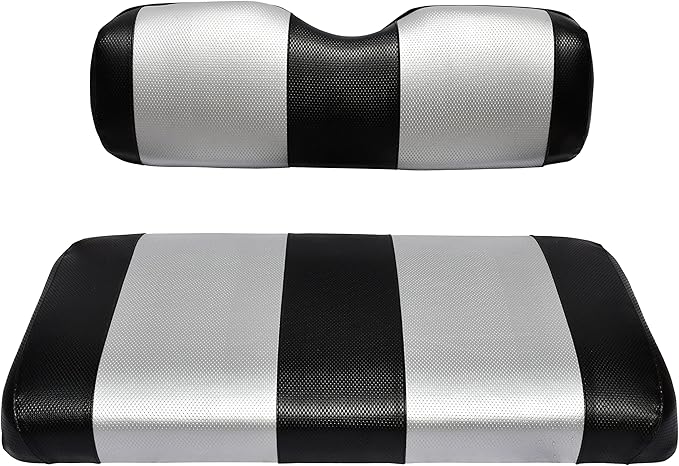Club Car Post-2000 DS Golf Cart Front Replacement Seat Cover Set Made with Marine Grade Vinyl - Staple On Installation