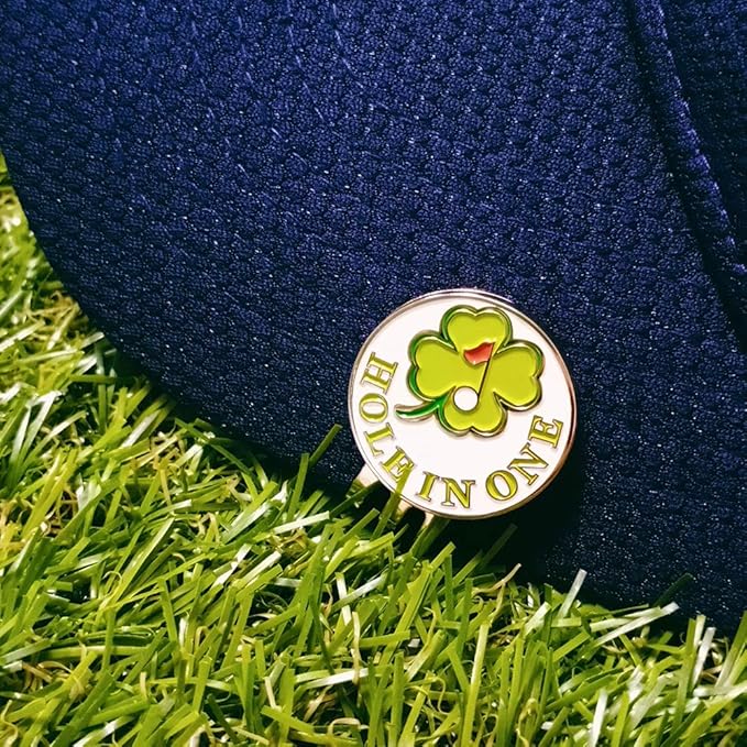 Golf Ball Markers with Hat Clips Value Sets for Men Women Golfer, Removable Attaches Easily to Golf Cap Premium Gifts