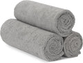 S&T INC. Microfiber Gym Towels, Yoga Towel for Home and Gym Bag, 16 Inch x 27 Inch, 3 Pack