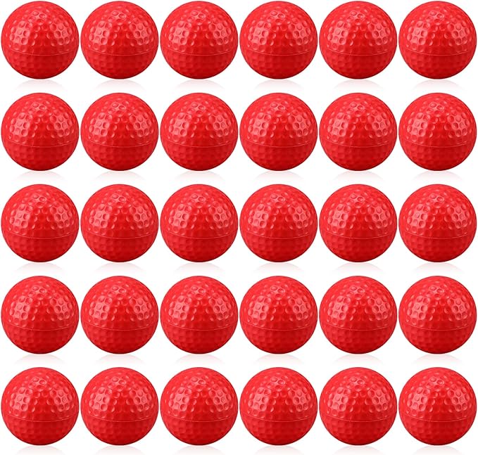 30 Pcs Foam Golf Practice Balls Soft Foam Balls for Golf Practice Realistic Feel and Flight Sport Training