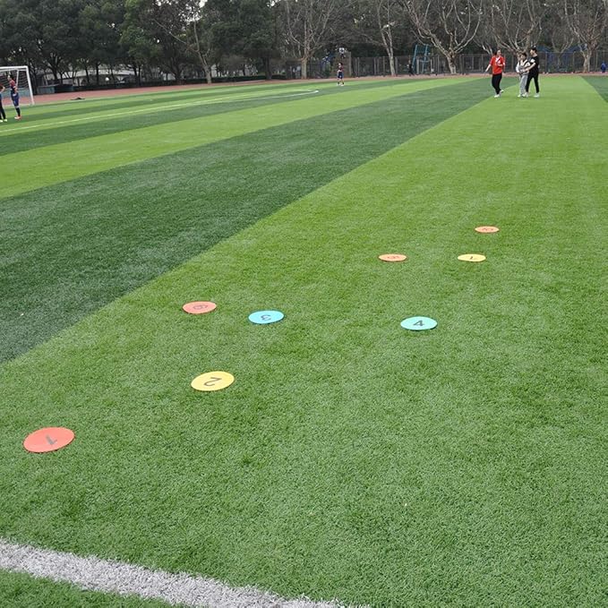 8inch Numbered Floor Spot Markers