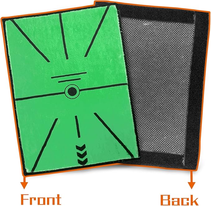 Replaceable Golf Training Practice Mat for Real-Time Swing Path Feedback 3 Pack, Golf Accessories and Gifts for Men/Women, Golfers, Beginners & Pros for Home Indoor Outdoor