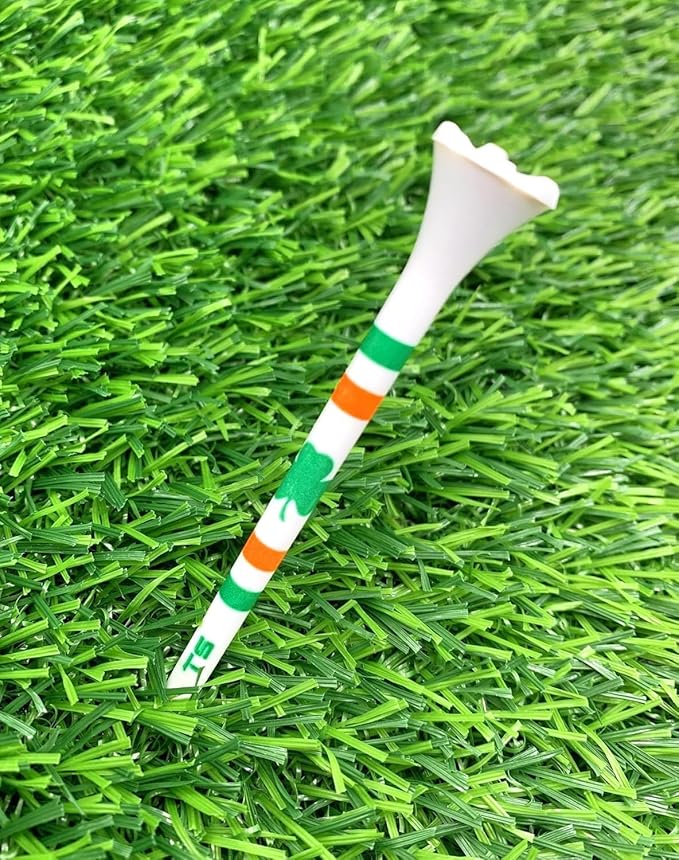 TRUESTRIKE Premium USA Golf Tees – 100-Pack Durable 3¼" / 2¾" Plastic Tees – Made in USA – Perfect Holiday Golf Gift