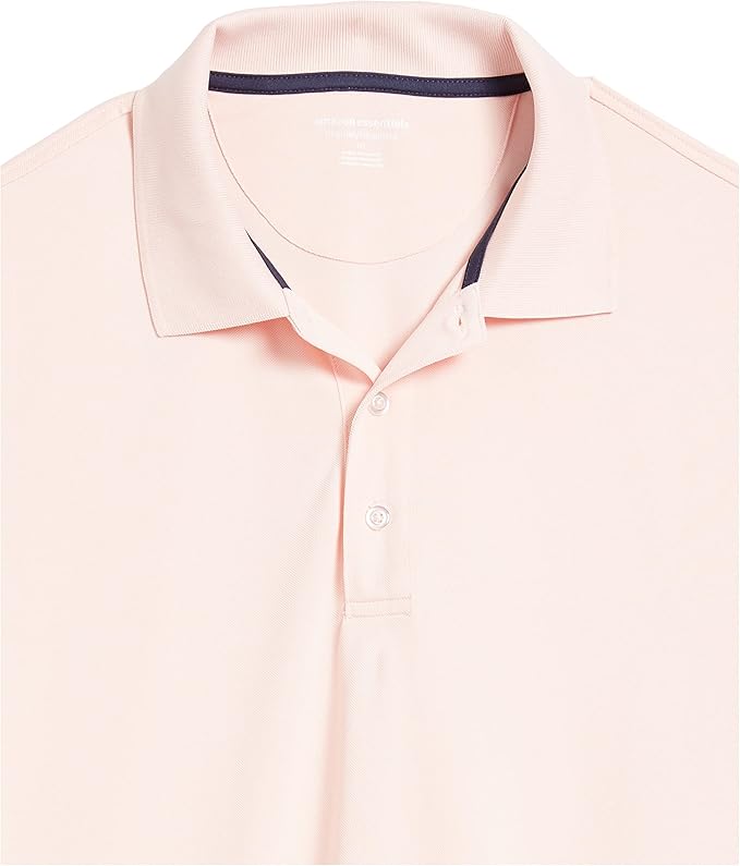 Amazon Essentials Mens Golf Polo Shirt, Moisture-Wicking Quick Dry, Short Sleeve