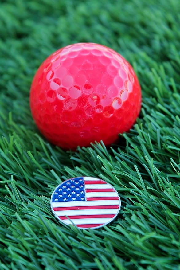 Mulligan Hooligan Golf Ball Marker + Magnetic Hat Clip, Funny and Unique Golf Gift, Premium Quality, The Perfect for Your Favorite Golfer, Golf Accessories for Any Occasions