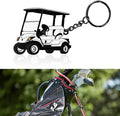 Golf Cart accessories Keychain，Keys To The Golf Cart Accessories Retro Metal Keychains for Golf Lovers Players