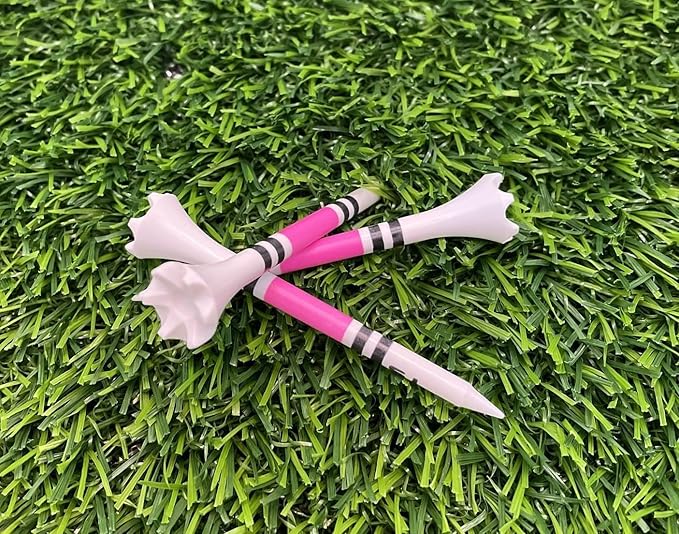 TRUESTRIKE Premium USA Golf Tees – 100-Pack Durable 3¼" / 2¾" Plastic Tees – Made in USA – Perfect Holiday Golf Gift