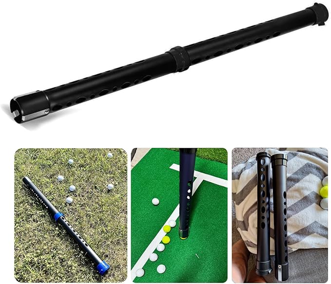 Golfs Balls Retrievers, Aluminum Alloy Pickers Upper Tube, Golfs Balls Shagger Grabber Golfs Balls Collector Pickup Tool