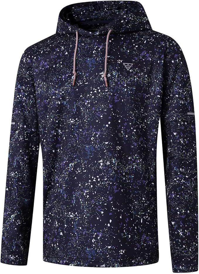Hoodies for Men Golf Fleece Hooded Sweatshirts Dry Fit Athletic Lightweight Casual Midlayer Mens Hoodies Pullover