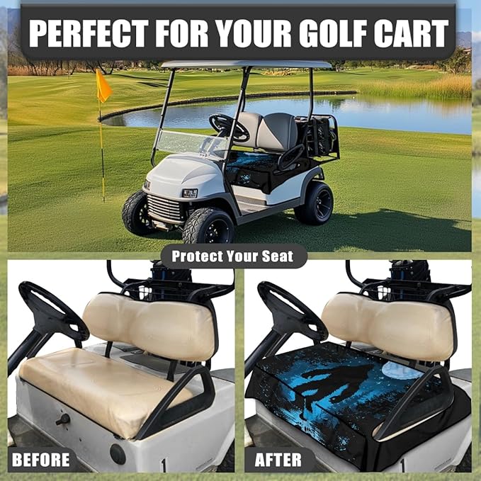 Golf Cart Seat Covers Universal Golf Cart Seat Cover Blanket Cushion Cover Sports Golf Cart Accessories