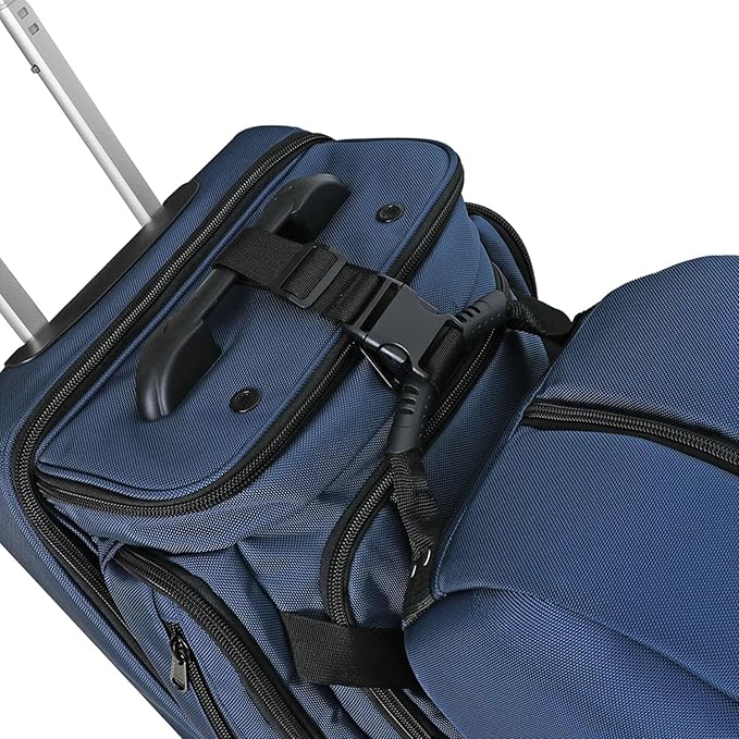 CaddyDaddy First Class Military Grade Ballistic Nylon Travel Cover with EVA Dense Foam Top Padding 2 Year Full Replacement Coverage Self Standing Base XL Wheels Case for Transporting Clubs on Airlines