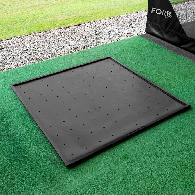 FORB Golf Hitting Mats | Premium Quality Golf Mats to Improve Your Swing | Golf Practice Mat | Driving Range Mat | 8 Styles with Optional Upgrades