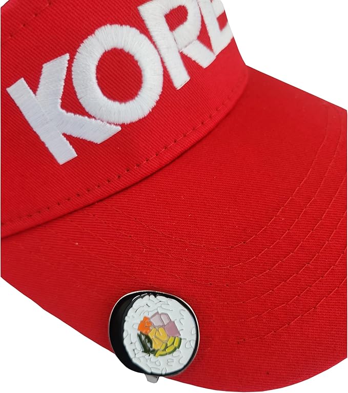 Funny & Unique Golf Ball Markers with Hat Clip – Food & Fun Icons – Perfect Golf Accessories & Gifts