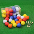 20 Pack Practice Golf Balls,41mm Foam Golf Balls,Limited Flight Design with Realistic Feel Durability,Perfect for Indoor or Outdoor Golf Training,Backyard Drills