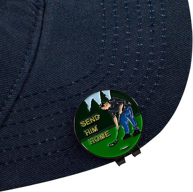 Golf Ball Markers with Hat Clip Box Set - Golf Gifts Golf Accessories for Men and Women Golfers