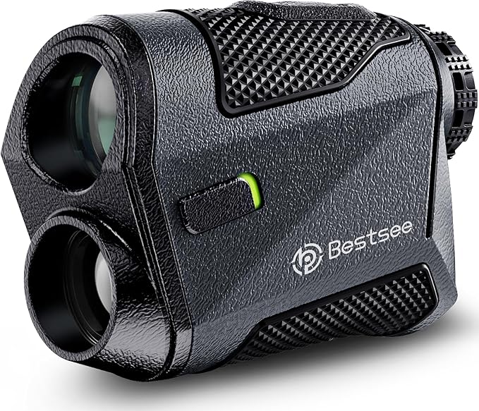 Golf Rangefinder with Slope -1500 Yards Laser Range Finder Golf for Hunter, High-Precision Flag Pole Locking Vibration, 7X Magnification, USB-C Rechargeable Rangefinders Magnet Strip