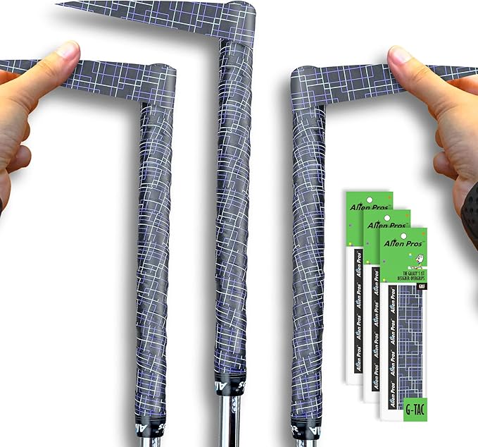 Alien Pros Golf Grip Wrapping Tapes - Innovative Golf Club Grip Solution - Enjoy a Fresh New Grip Feel in Less Than 1 Minute