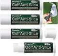 4 Pcs Golf Anti-Slice Anti-Hook Compound for Clubs, Golf Driver Wax Stick to Reduce Side Spin, Portable Golf Stick Compound Accessories for Boosts Distance Increases Accuracy
