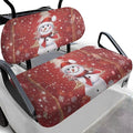 Golf Cart Seat Covers, Universal Fit & Nonskid Bottom Fits for Club Car 2 Person Seats Golf Carts