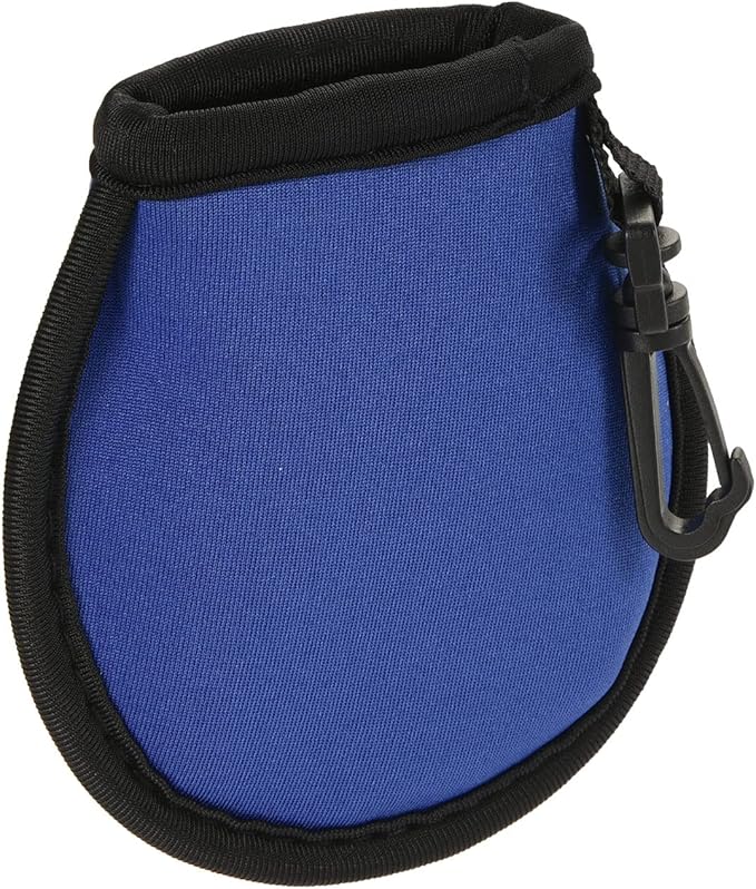 MECCANIXITY Golf Ball Cleaner Portable Pouch Pocket Washer Bag with Clips