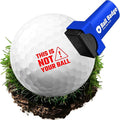 Ball Badge - Golf Ball Stamp (The Golf Series), Golf Ball Marker, Reusable Golf Ball Marking Tool to Identify Golf Balls