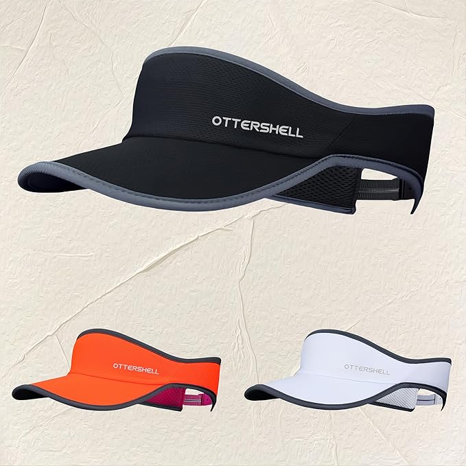 Sports Sun Visor,Baseball Hat Breathable Mesh. Adjustable Athletic Visor for Running, Tennis, Golf