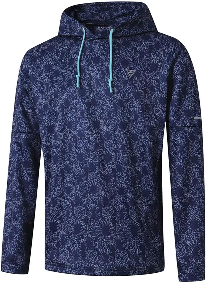 Hoodies for Men Golf Fleece Hooded Sweatshirts Dry Fit Athletic Lightweight Casual Midlayer Mens Hoodies Pullover