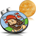 Gilmore Cracker Golf Ball Marker and Magnetic Hat Clip, Plus Bonus Drunk Caddy GolfBall Marker - Fun, Unique, and Must-Have Golfing Accessories Gifts to Bring Laughter and Excitement to Every Round!