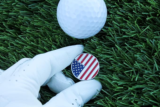 Mulligan Hooligan Golf Ball Marker + Magnetic Hat Clip, Funny and Unique Golf Gift, Premium Quality, The Perfect for Your Favorite Golfer, Golf Accessories for Any Occasions