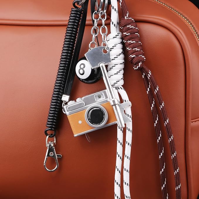 Tote Bag Purse Charms for Handbags - Cute Keychain, Y2K Rope Key Chain Accessories - Designer Jewelry Gift for Women