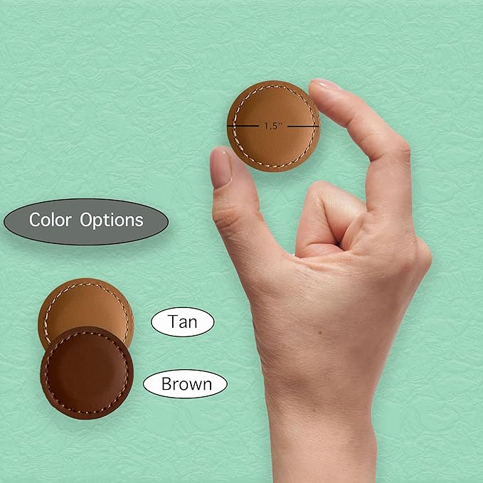 Premium Custom Golf Wedding Gift | Laser Engraved Magnetic Vegan Leather Golf Ball Marker | Golfers Mother's Day | Small USA Business | Golf Marker for Events Tournaments