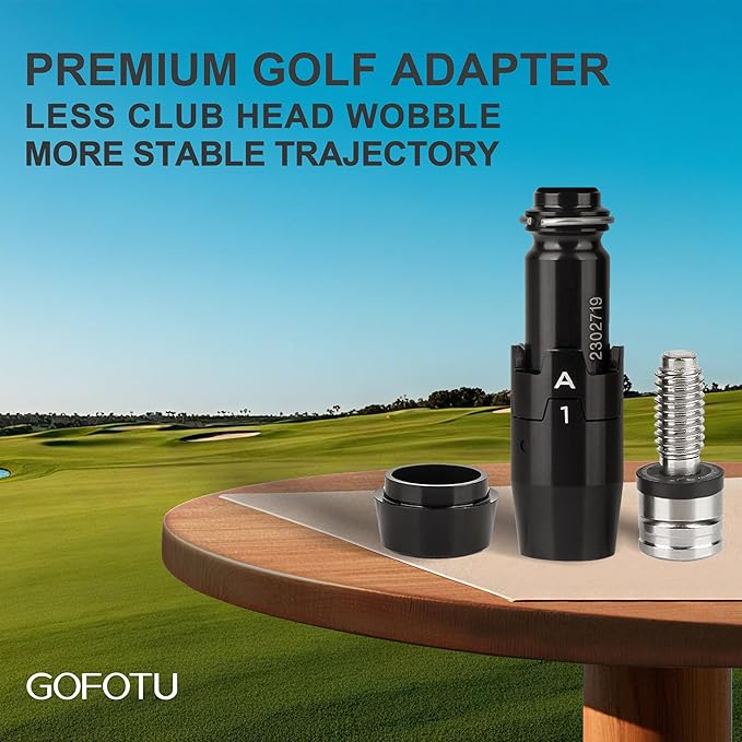 .335 Fairway Wood Adapter Sleeve W/Serial Compatible with Titleist GT2,GT3,GT4，TS TS2 TS3 917F 915F 913F