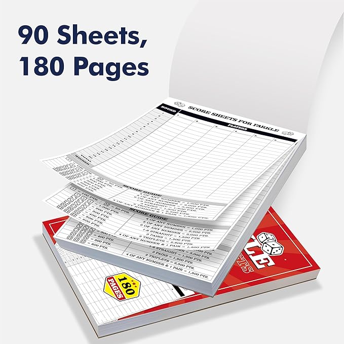 Vantasii 90 Sheets Score Pad