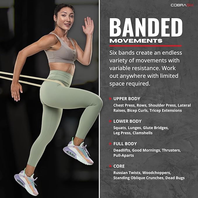 Resistance Bands | Long Resistance Bands for Working Out | Pull-Up Bands for Strength Training, Physical Therapy, Stretching, WOD | Exercise Bands for Home Gym | Workout Bands | Men and Women