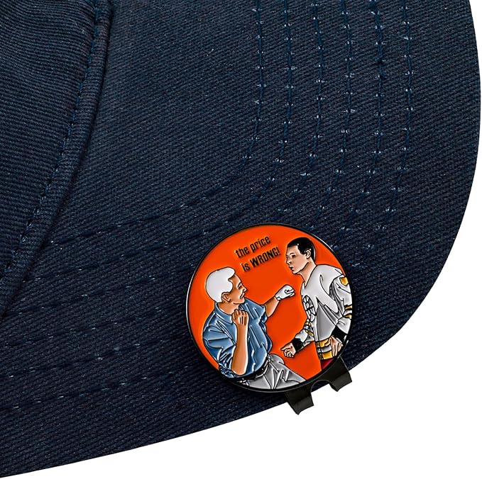 Golf Ball Markers with Hat Clip Box Set - Golf Gifts Golf Accessories for Men and Women Golfers